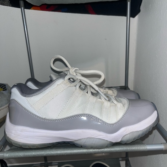 Jordan retro 11 cement grey baby blue jumpman main image 6